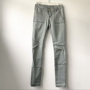Vanilla Star Green Skinny Jean Pants